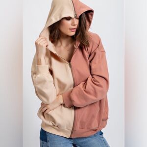 Easel Two-Tone Women's Hoodie